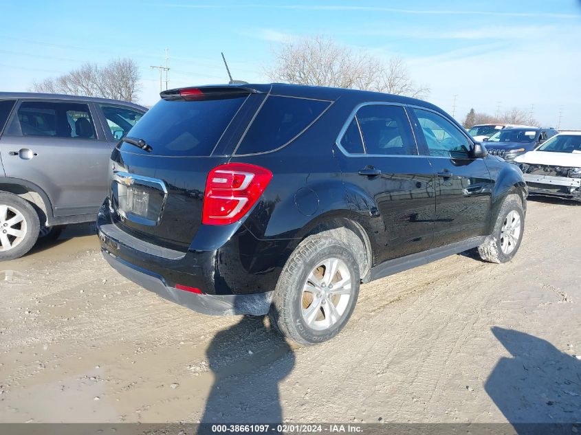 2017 CHEVROLET EQUINOX LS - 2GNALBEK9H1530895
