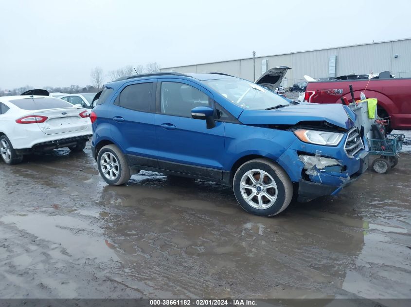 2018 FORD ECOSPORT SE - MAJ3P1TE5JC173038