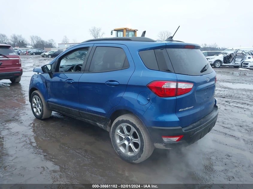 VIN MAJ3P1TE5JC173038 2018 FORD ECOSPORT SE