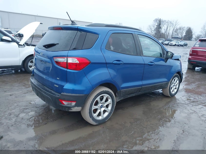 VIN MAJ3P1TE5JC173038 2018 FORD ECOSPORT SE