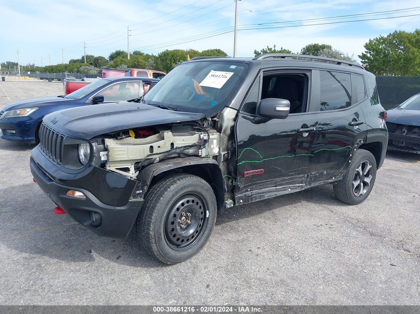 VIN ZACNJBC15LPM03602 2020 JEEP RENEGADE TRAILHAWK