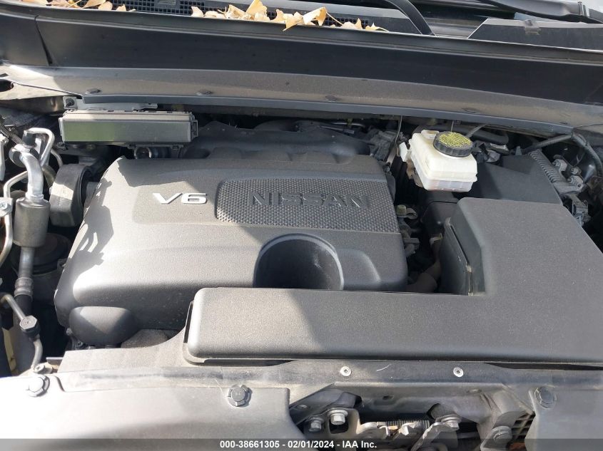 2017 NISSAN PATHFINDER S/SV/SL/PLATINUM - 5N1DR2MMXHC638603