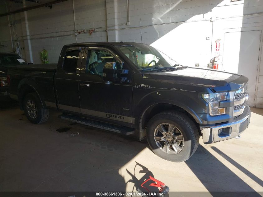 2015 FORD F-150 SUPER CAB - 1FTEX1EP1FFA71906