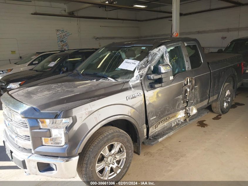 2015 FORD F-150 SUPER CAB - 1FTEX1EP1FFA71906