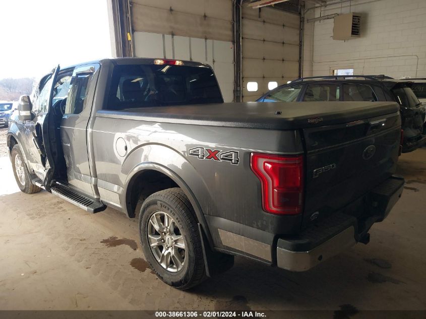 2015 FORD F-150 SUPER CAB - 1FTEX1EP1FFA71906