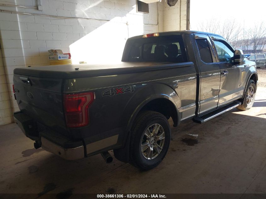 2015 FORD F-150 SUPER CAB - 1FTEX1EP1FFA71906