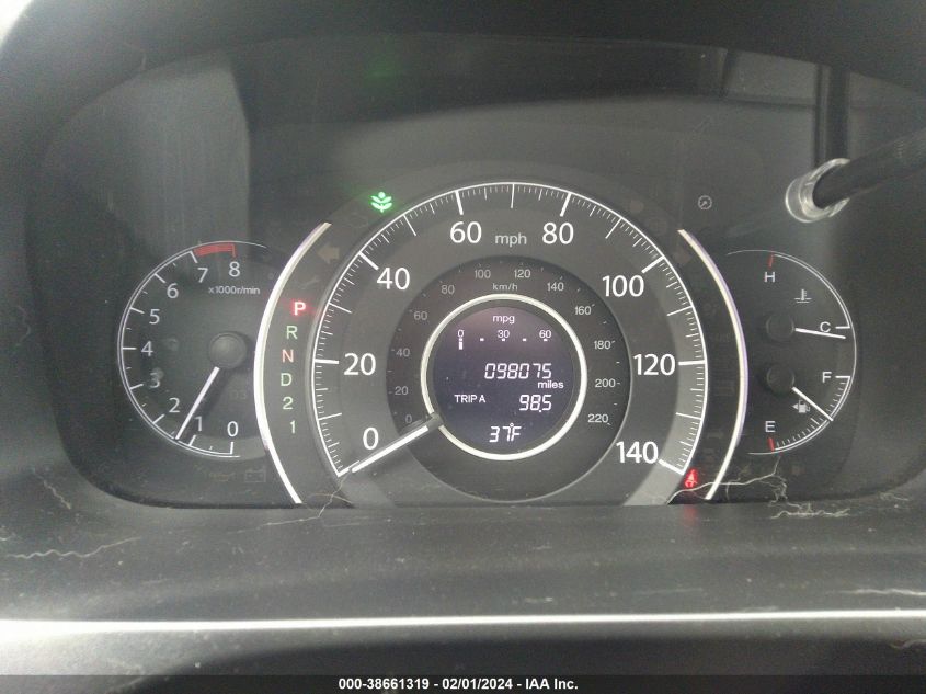 2013 HONDA CR-V EXL - 2HKRM4H72DH608454