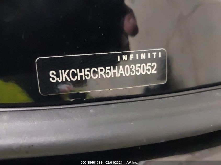 2017 INFINITI QX30 LUXURY/PREMIUM/SPORT SJKCH5CR5HA035052