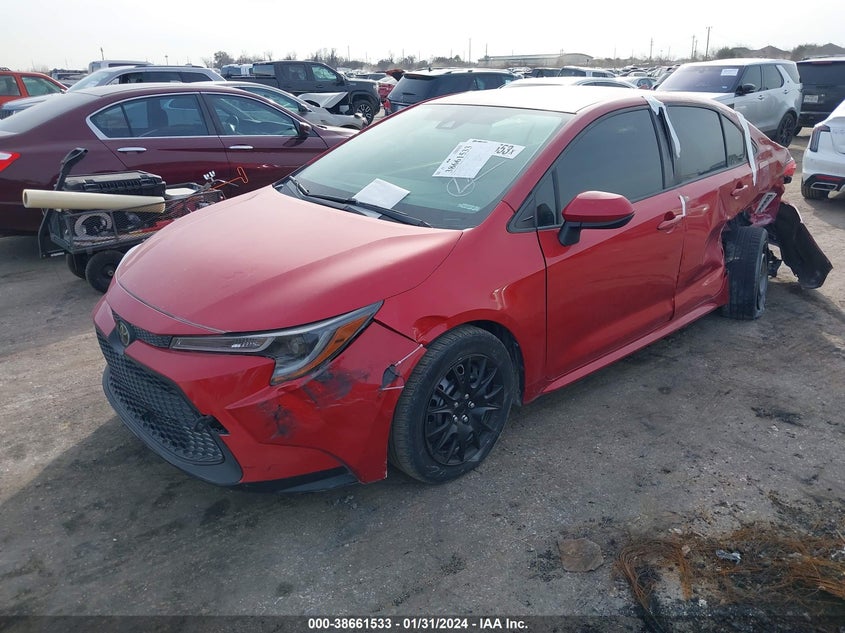 VIN JTDEPRAE9LJ077982 2020 TOYOTA COROLLA LE