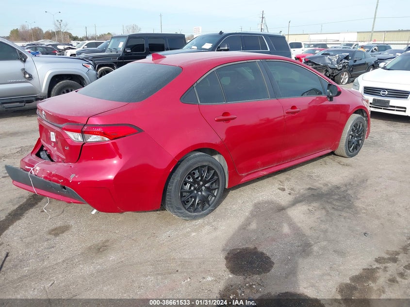 VIN JTDEPRAE9LJ077982 2020 TOYOTA COROLLA LE