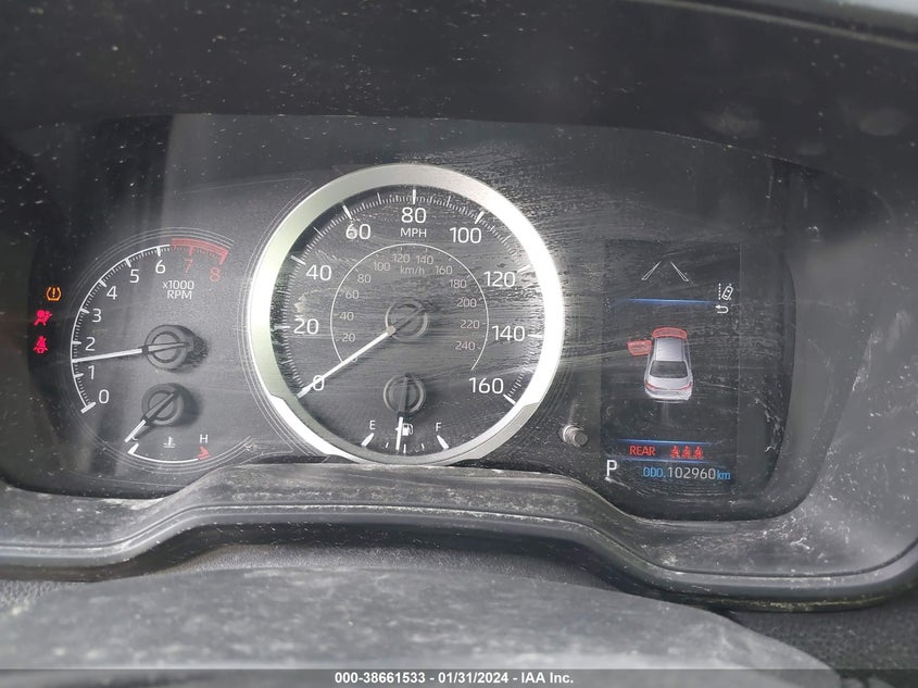 VIN JTDEPRAE9LJ077982 2020 TOYOTA COROLLA LE