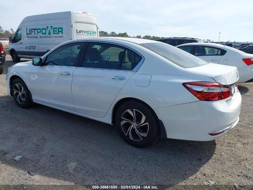 2017 HONDA ACCORD LX - 1HGCR2F34HA229207