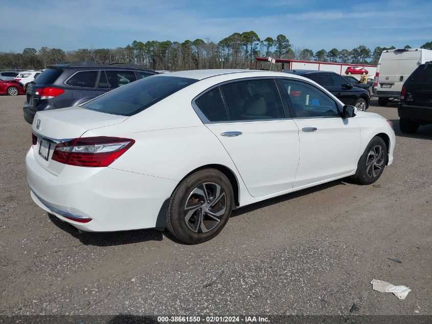 2017 HONDA ACCORD LX - 1HGCR2F34HA229207