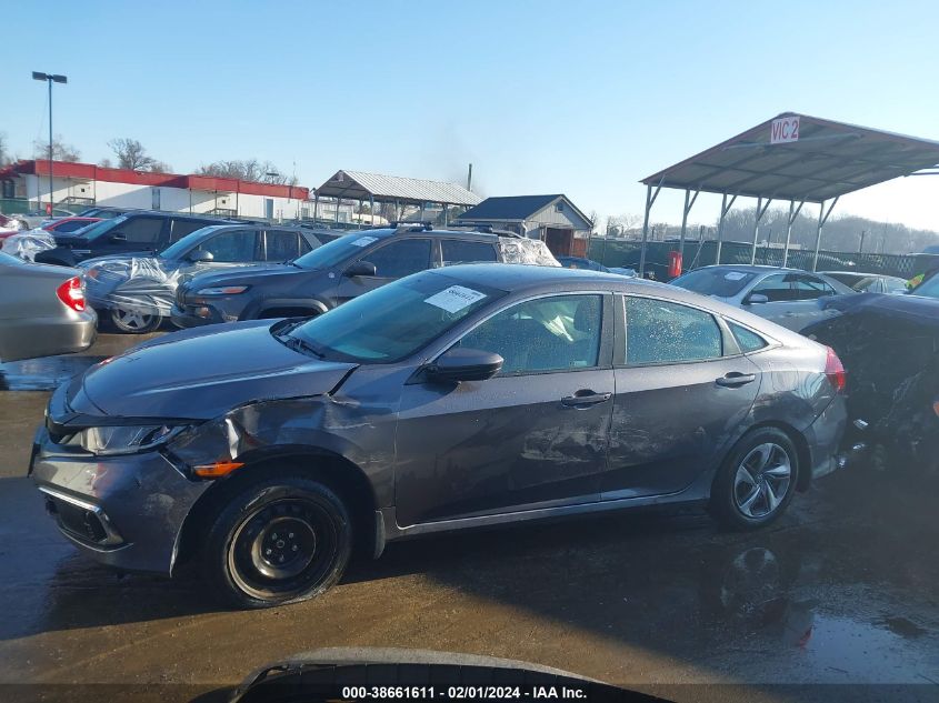 2019 HONDA CIVIC LX - 2HGFC2F67KH558405