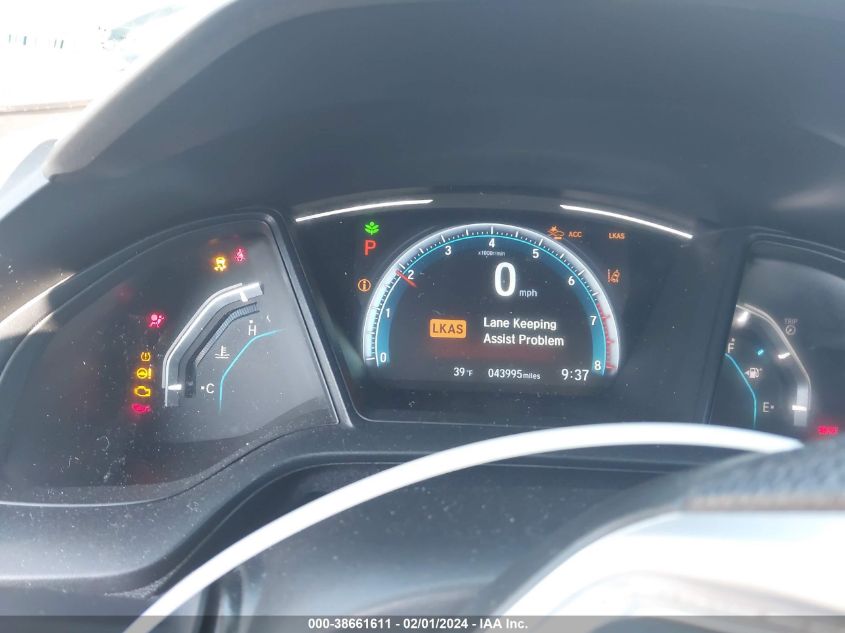 2019 HONDA CIVIC LX - 2HGFC2F67KH558405