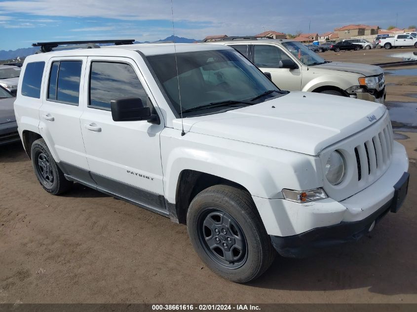 2015 JEEP PATRIOT SPORT - 1C4NJPBBXFD236098