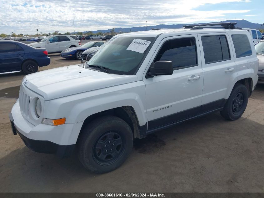 2015 JEEP PATRIOT SPORT - 1C4NJPBBXFD236098