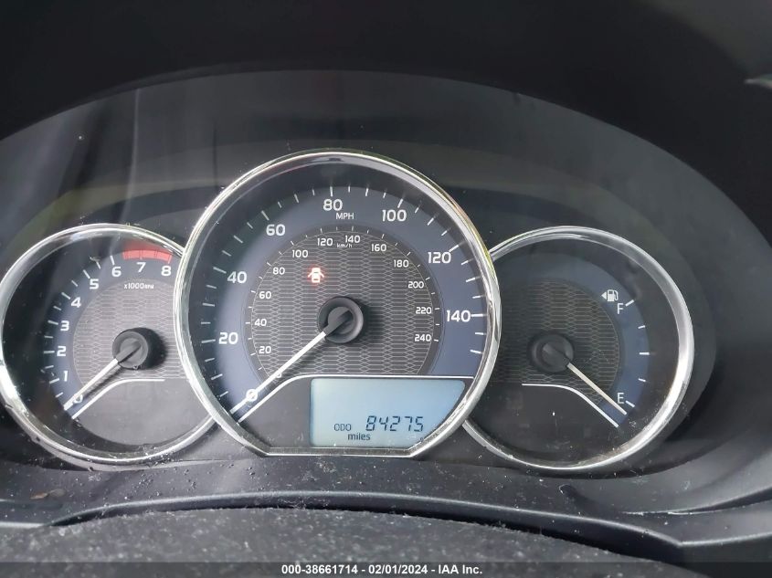 2016 TOYOTA COROLLA L/LE/LE PLS/PRM/S/S PLS - 2T1BURHE0GC507496