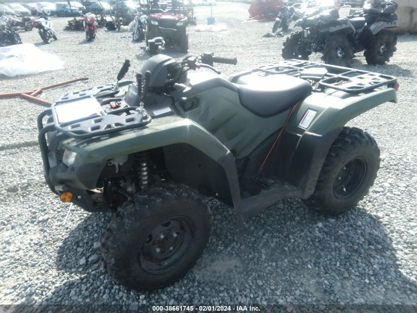 2022 HONDA TRX420 FM 1HFTE40K1N4810475