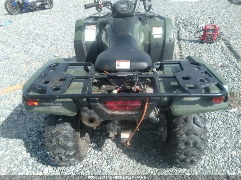 2022 HONDA TRX420 FM 1HFTE40K1N4810475