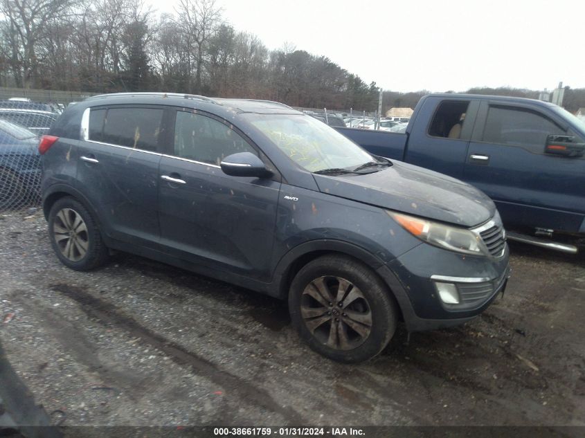 2013 KIA SPORTAGE EX - KNDPCCA26D7454743
