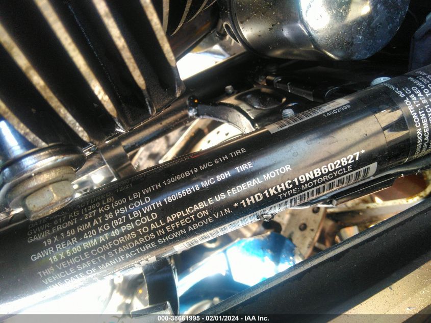 2022 HARLEY-DAVIDSON FLTRX - 1HD1KHC19ND602827