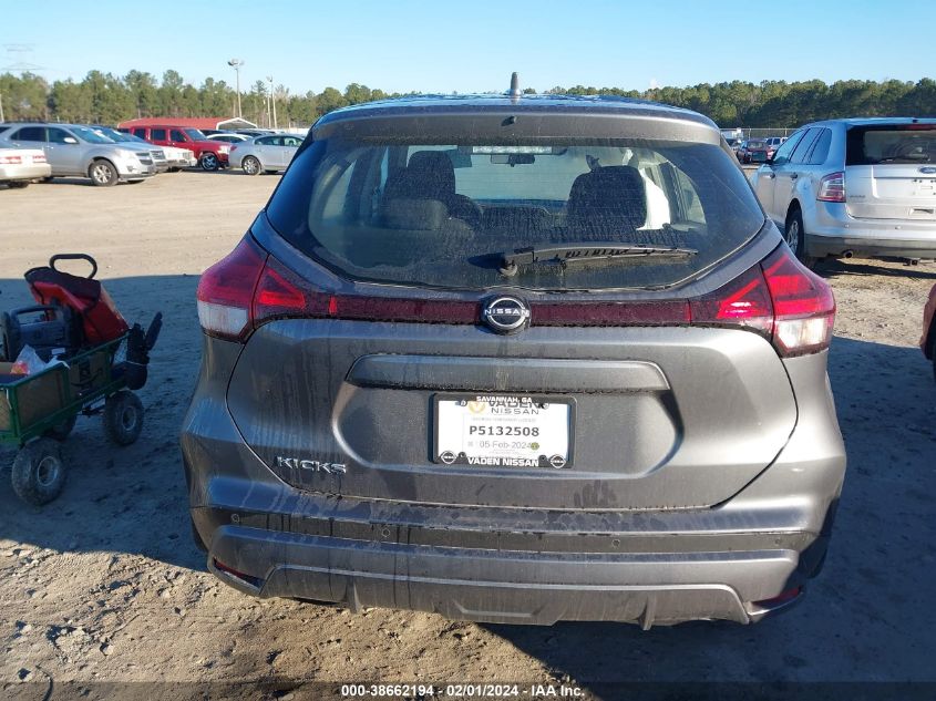 2024 NISSAN KICKS S - 3N1CP5BV0RL489369