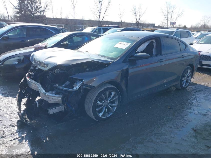 2016 CHRYSLER 200 S - 1C3CCCBB2GN152075
