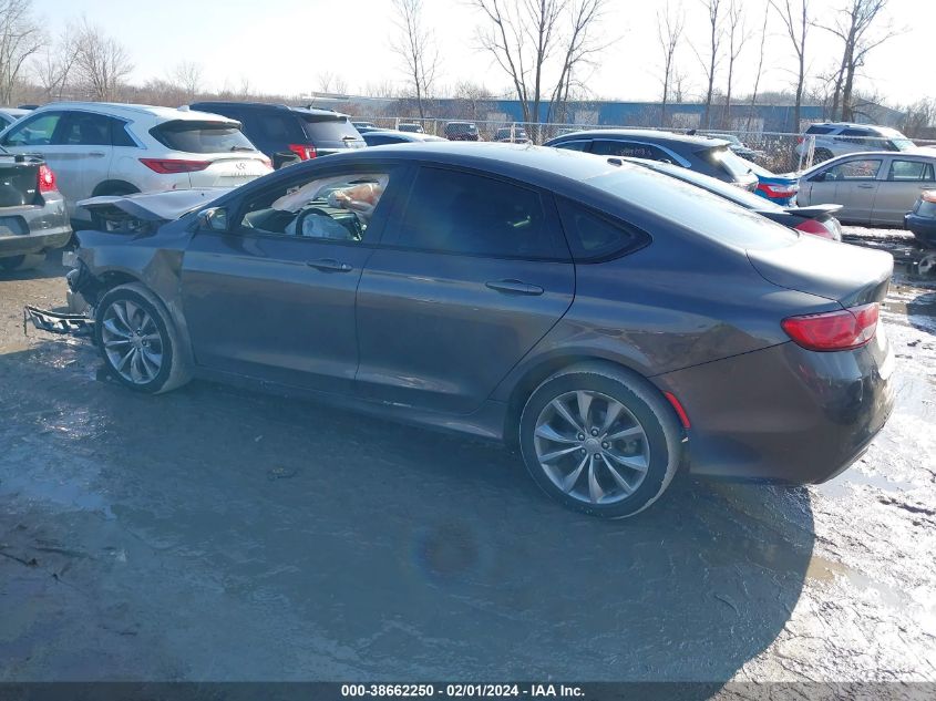 2016 CHRYSLER 200 S - 1C3CCCBB2GN152075