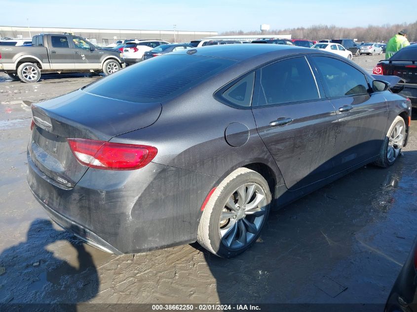 2016 CHRYSLER 200 S - 1C3CCCBB2GN152075