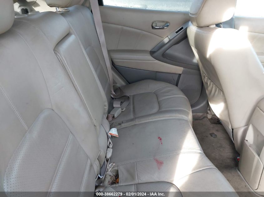 2013 NISSAN MURANO SL - JN8AZ1MU4DW204496