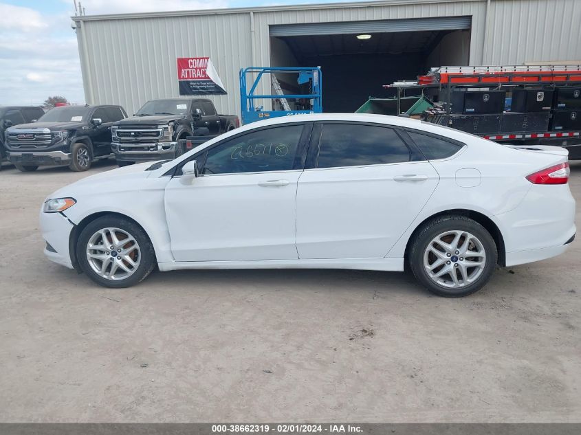 2014 FORD FUSION SE - 3FA6P0HDXER226671