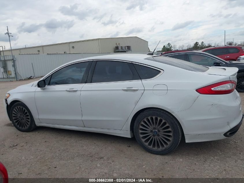2013 FORD FUSION TITANIUM - 3FA6P0K99DR222646
