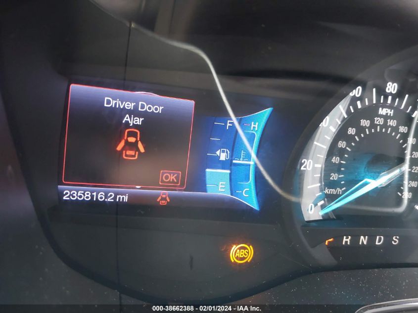 2013 FORD FUSION TITANIUM - 3FA6P0K99DR222646