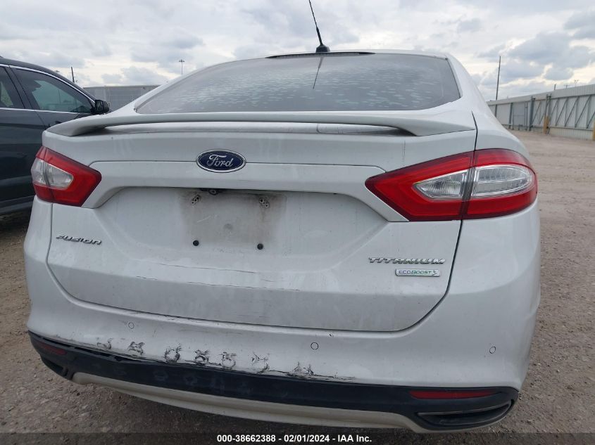 2013 FORD FUSION TITANIUM - 3FA6P0K99DR222646