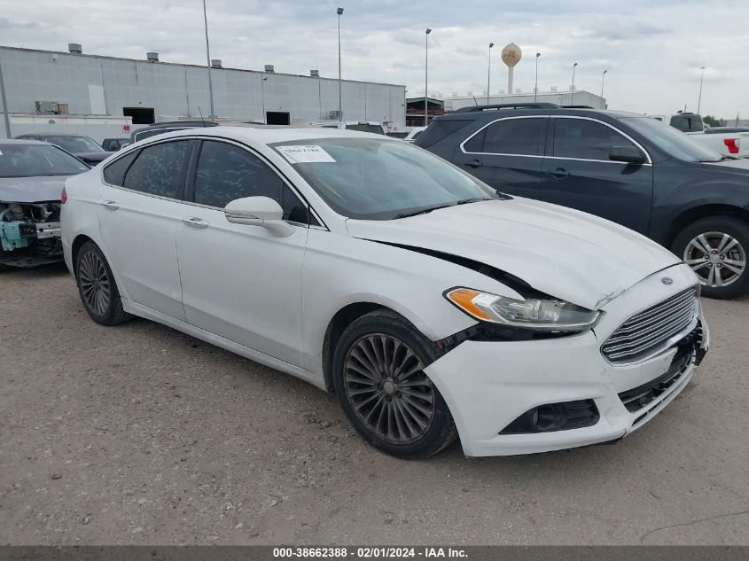 2013 FORD FUSION TITANIUM - 3FA6P0K99DR222646