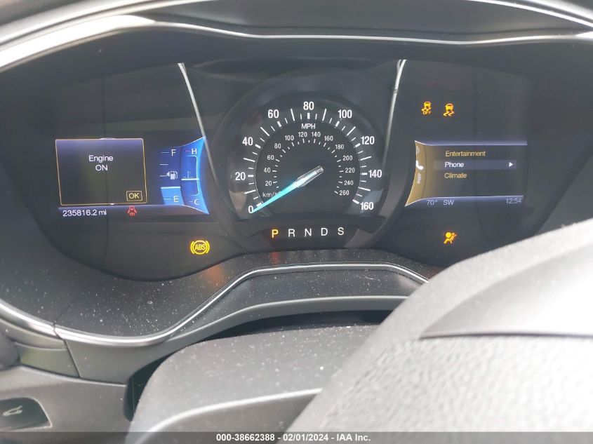 2013 FORD FUSION TITANIUM - 3FA6P0K99DR222646