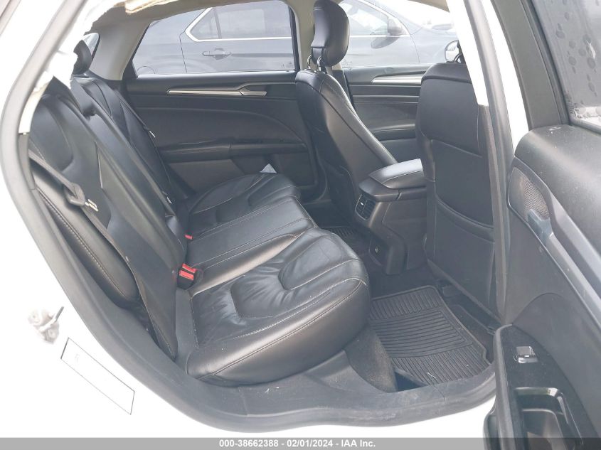2013 FORD FUSION TITANIUM - 3FA6P0K99DR222646