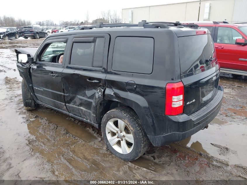 2014 JEEP PATRIOT LATITUDE - 1C4NJRFB3ED855887