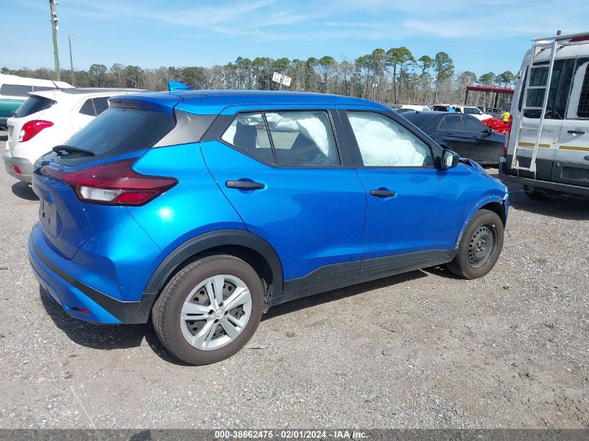 2021 NISSAN KICKS S - 3N1CP5BV5ML467103