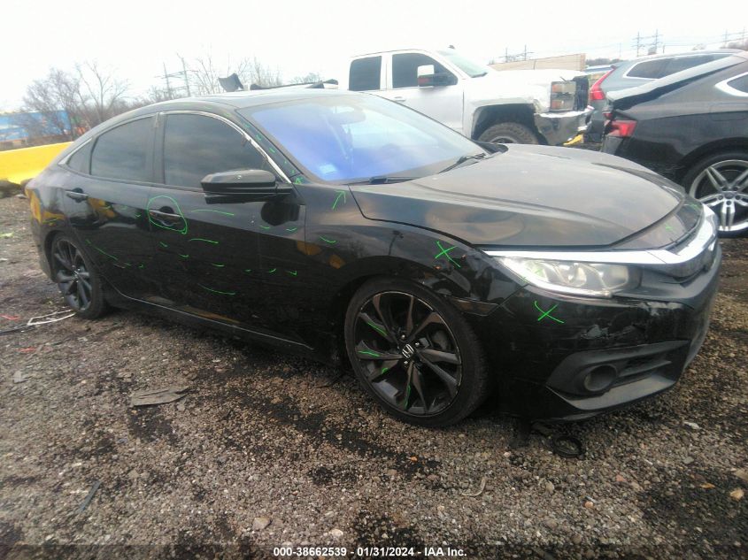 2016 HONDA CIVIC EX - 2HGFC2F78GH563841