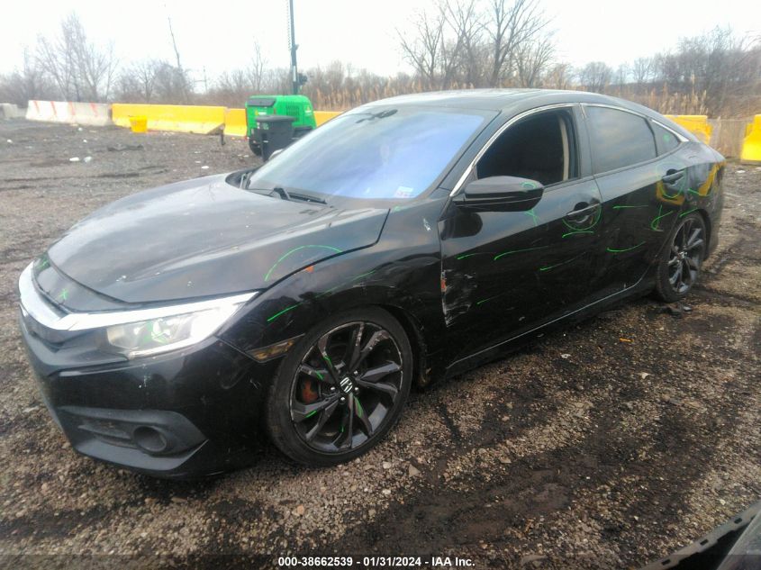 2016 HONDA CIVIC EX - 2HGFC2F78GH563841
