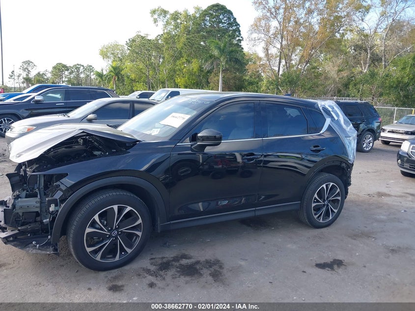 VIN JM3KFBEM1N1628110 2022 MAZDA CX-5 PREMIUM PLUS