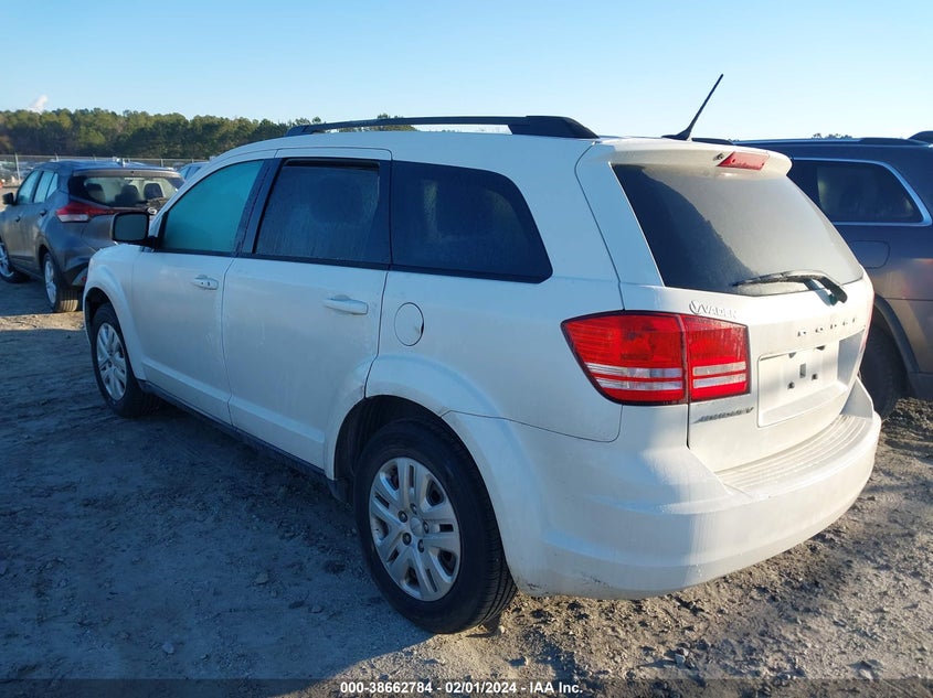 VIN 3C4PDCAB2HT695651 2017 DODGE JOURNEY SE
