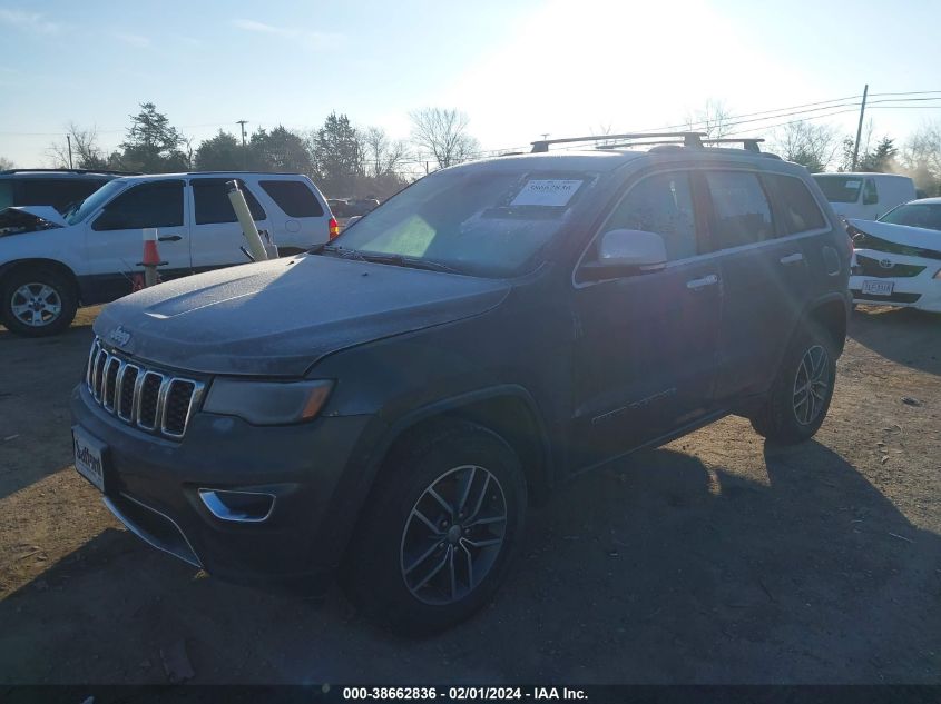 2017 JEEP GRAND CHEROKEE LIMITED - 1C4RJFBG1HC909229