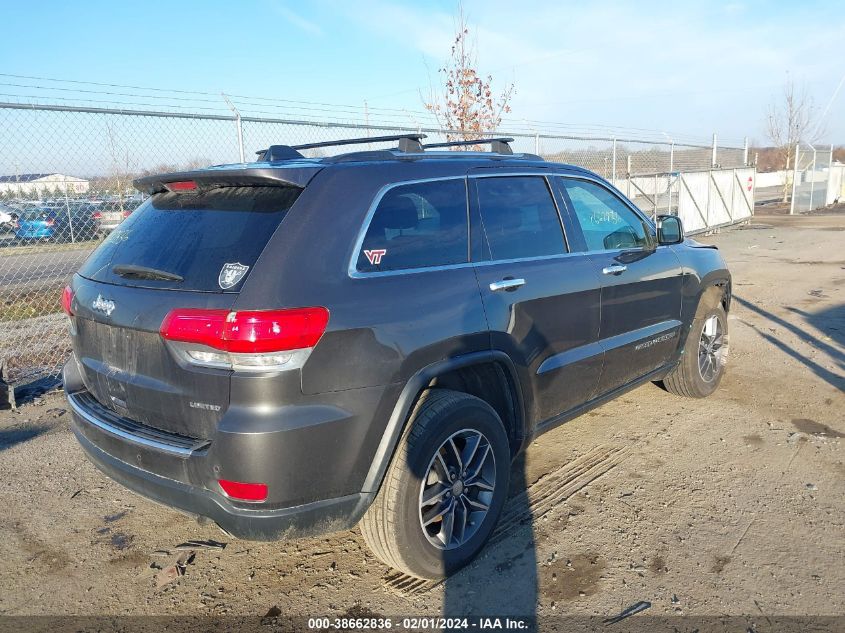 2017 JEEP GRAND CHEROKEE LIMITED - 1C4RJFBG1HC909229