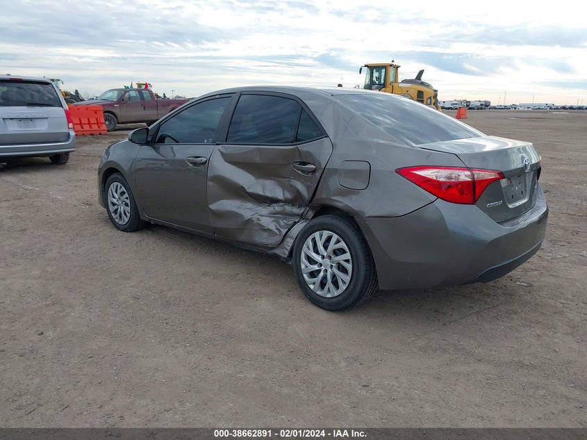 VIN 2T1BURHE2HC833737 2017 TOYOTA COROLLA L/LE/XLE/SE/XSE