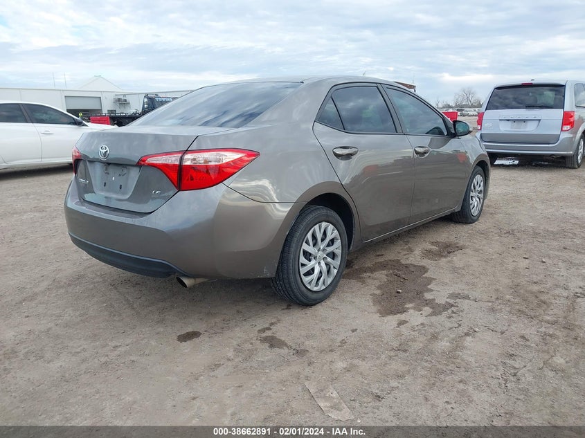 VIN 2T1BURHE2HC833737 2017 TOYOTA COROLLA L/LE/XLE/SE/XSE