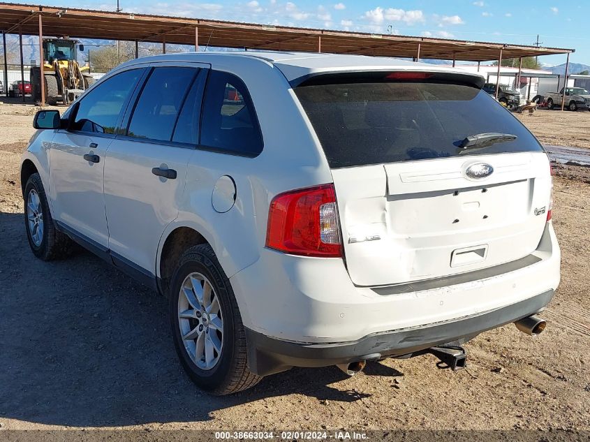 2013 FORD EDGE SE - 2FMDK3GC0DBB17882
