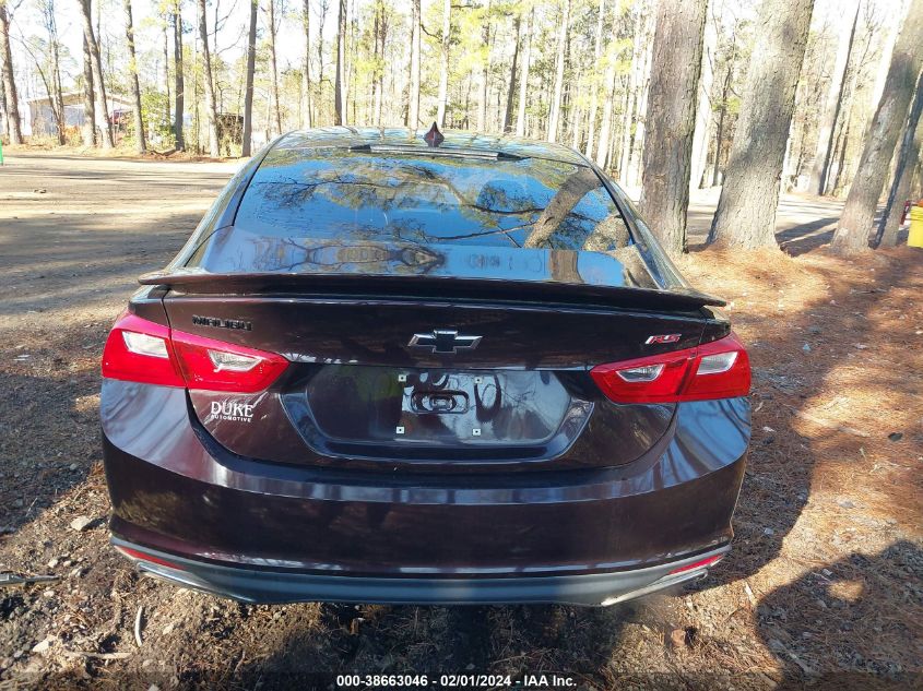 2020 CHEVROLET MALIBU RS - 1G1ZG5ST5LF142748